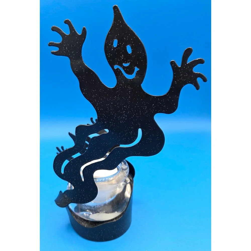 PartyLite Shadowdancers Ghost Votive & Tealight Candle Holder P7346 Retired